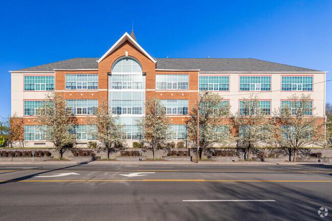 A Beautiful Sunny Day at Carrie Palmer Webber Middle School in Port Washington.