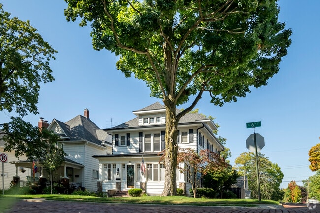 Historic Southside boasts many large homes, perfect for growing families.