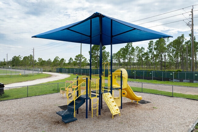 Deep Creek Elementary School is equipped with new playground equipment.