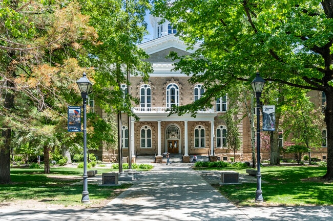 The Capitol Building of the State of Nevada where the Governor and affiliated politicians are frequently seen in Capitol Village.