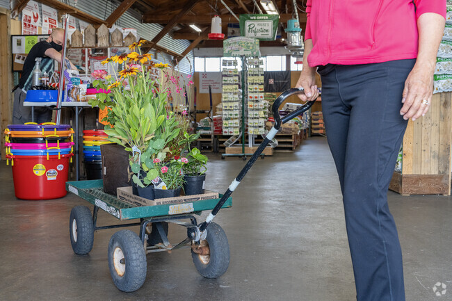 Jeffers Garden residents can stock up at Brim's Farm & Garden.