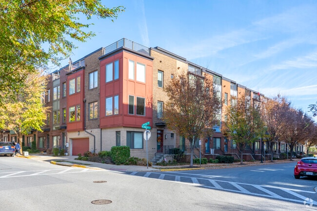 New build townhomes are popping up in the Gateway Arts District of Hyattsville.