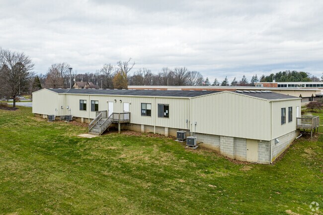 These auxiliary offices serve the growing New Garden Elementary School.