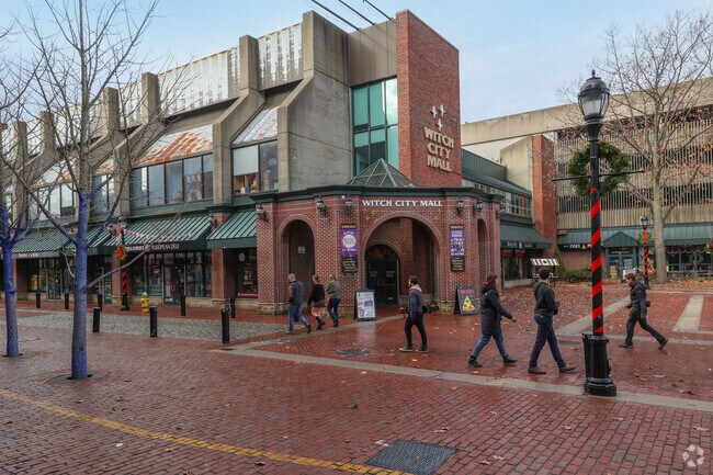 New Liberty Innovation School is located within the Witch City Mall.