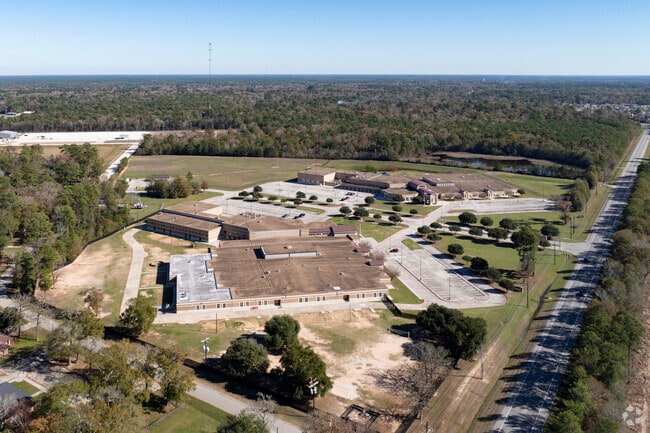 The campus of Grangerland is located in the Conroe area.
