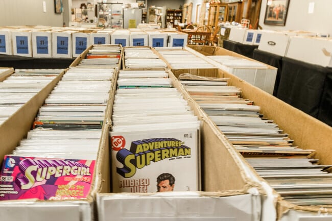 Unleash your inner hero with captivating comic books at Time Warps in Hughesville.