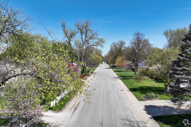 The Canterbury-Chatard neighborhood is known for its charming tree-lined streets.