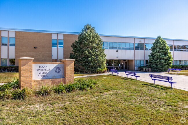 Logan Fontenelle Middle School is one of several junior high schools serving Bellevue students.