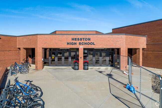 Older kids have the option to go to Hesston High School.