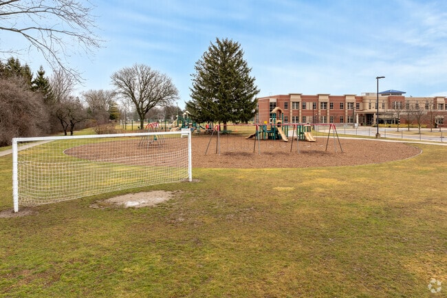 Children love the variety of outdoor activities at Greenfield Elementary School.