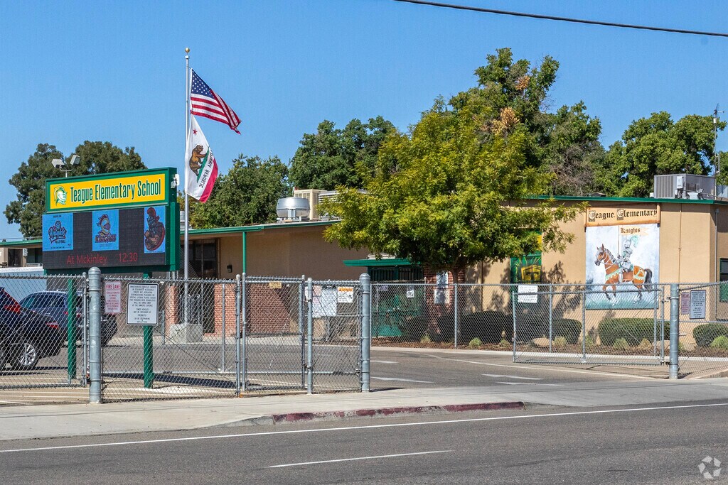 Teague Elementary School serves grades K-6 in Fresno.