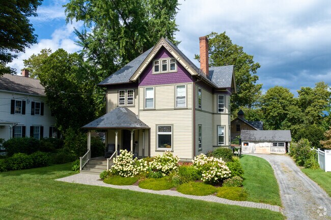 Historic Newtown homes offer charm and space, with plenty of room for gardens and hobbies.