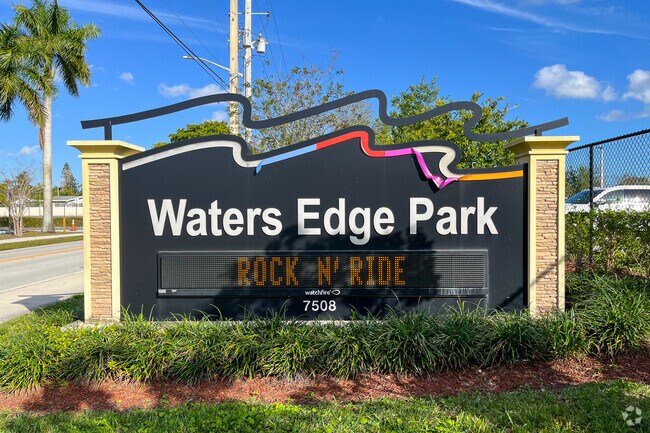 Waters Edge Park in The Mainlands of Tamarac Lakes invites you to rock and ride.