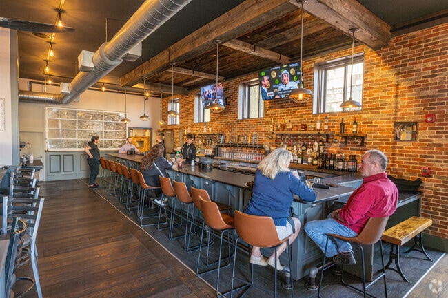 Union Straw is a newer, highly rated gastropub near City Center with great atmosphere.