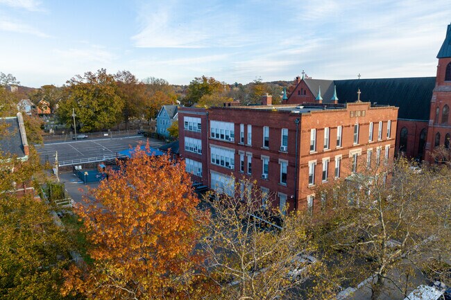 The main campus of St Francis & St Rose Of Lima School.