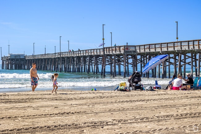 World famous Newport Beach Pier is a popular destination for locals and visitors from afar.