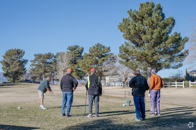 There are several golf courses in Pahrump, including the Lake Executive Golf Course.