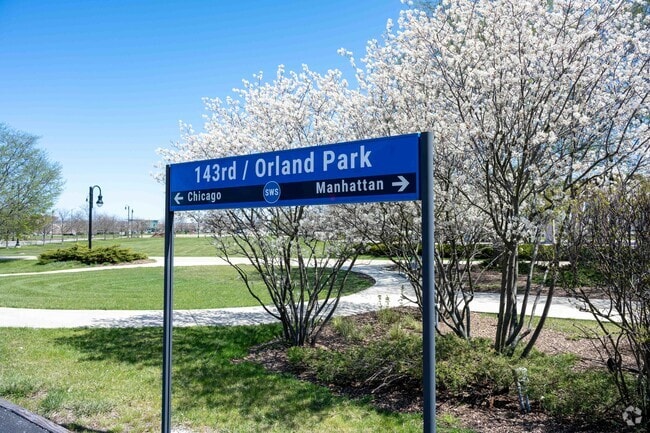 From the Orland Park 143rd station Metra is a 50 minute ride to Chicago’s Union Station.