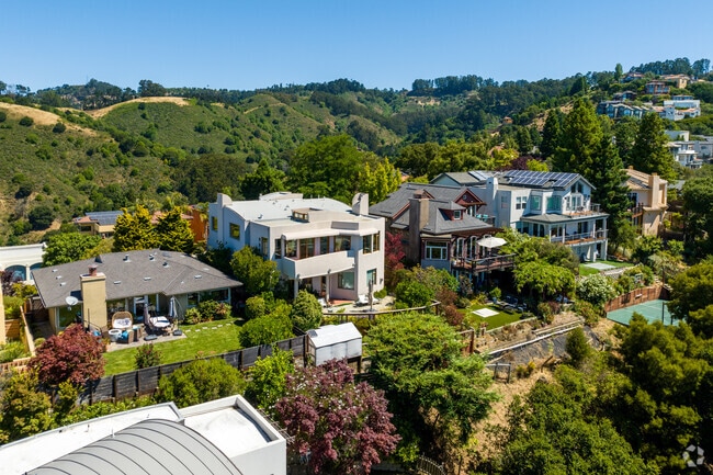 Claremont Hills residents can enjoy the peaceful atmosphere of the rolling hills in their home.