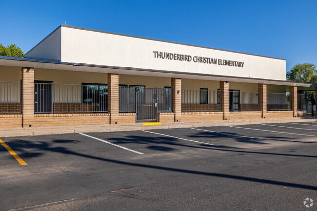 Discover a nurturing and values-based learning environment at Thunderbird Christian Elementary.