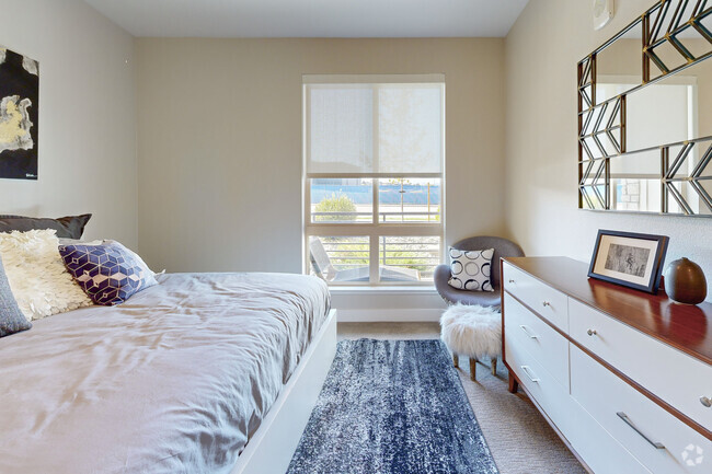 2BR, 2BA - 1,196SF - Bedroom 1