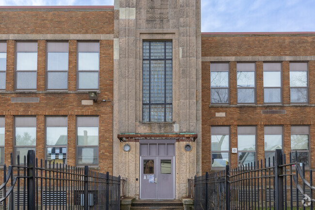 E.J. Harrington School serves students in grades Pre-K through 5.