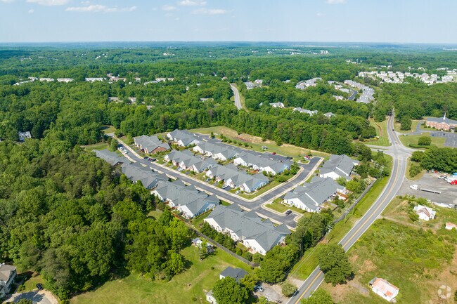 Townhome complexes are a key part of Lee's Hill's planned design.