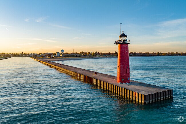 Wilson residents can head downtown and check out the famous Lighthouse at Lake Michigan.