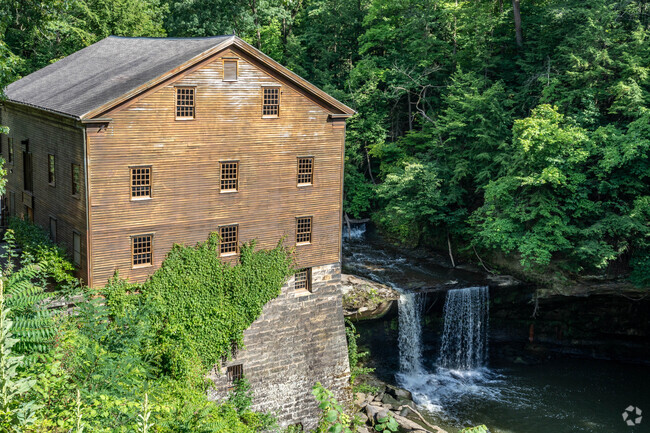 Lanterman's Mill is located in the Mill Creek Metropark near the Warren neighborhood.