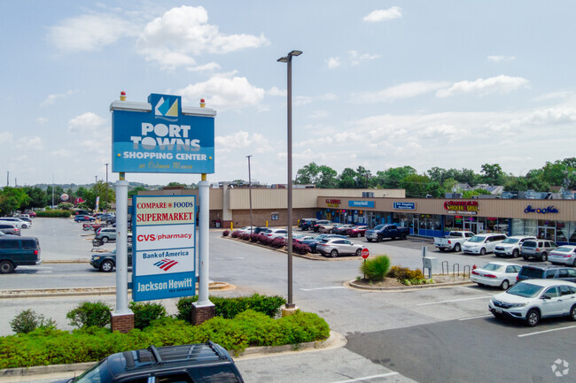 The Port Towns Shopping Center on Bladensburg Rd in Colmar Manor is full of shops.