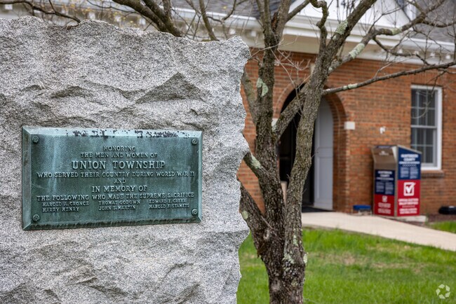 Union Township's municipal building is the hub of local administration in the area.