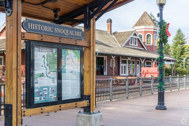 Historic downtown Snoqualmie is a wonderland of the area's past.