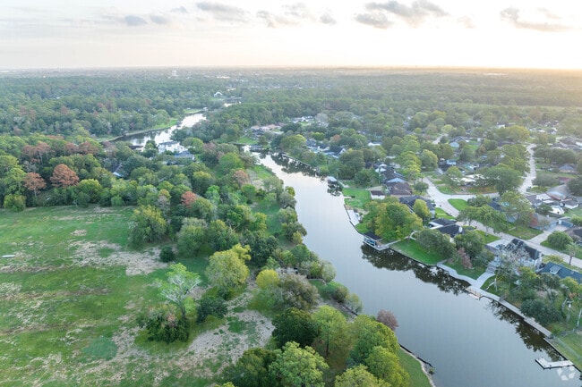 Dickinson Bayou eventually hits Galveston Bay, providing a brackish water habitat in Dickinson.