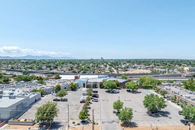 The ECADEMY offers a sprawling campus when viewed from above.