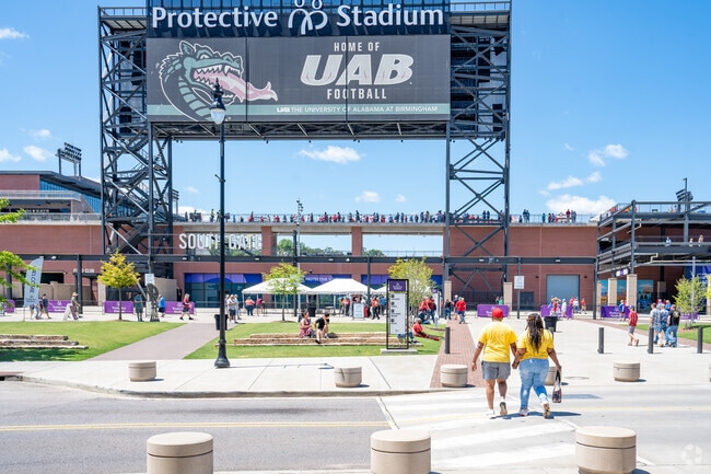 Take the kids to a Stallion's game in downtown Birmingham near Pleasant Grove.