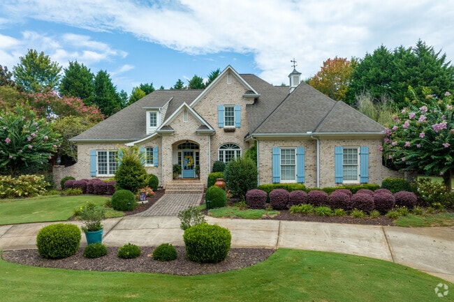 Revival of the classics and beautiful landscaping grace many Five Forks streets.