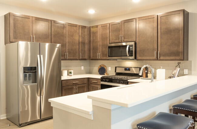 2 BR-2 BA 1072 SF Kitchen