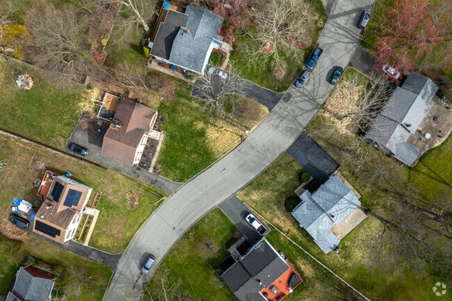 Homes in West Caldwell often include large lawns and generous backyard space.