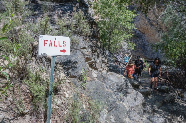Nambe Falls Trail is a popular hiking spot.