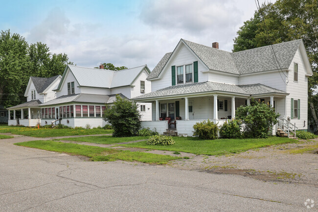 You can find neighbors in Millinocket spending afternoon out on their wrap around porches.