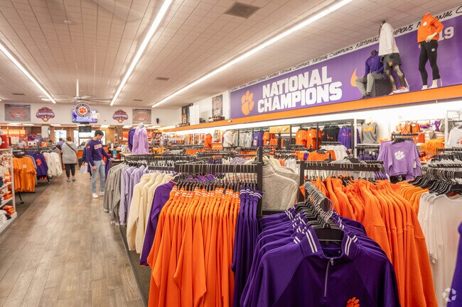 The Tiger Sports Shop is a great place to pick up some Clemson memorabilia.