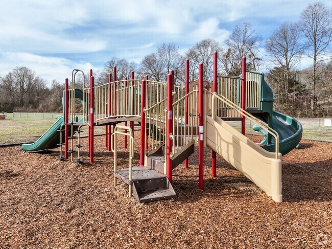 Kids enjoy the playground at Fred L. Wilson Elementary in Kannapolis.