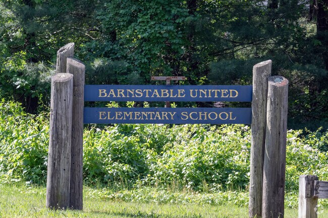 At Barnstable United Elementary all students in grades 4 and 5 gather for learning.