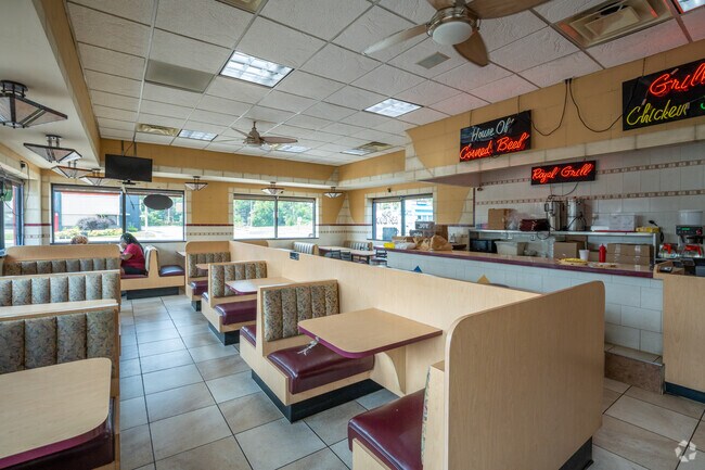 Dine-in or carry-out at Royal Grill on Livernois near Oakman Boulevard Community.