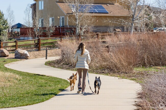 Van Bibber Creek Trail connects the park to the Stenger Sports Complex.