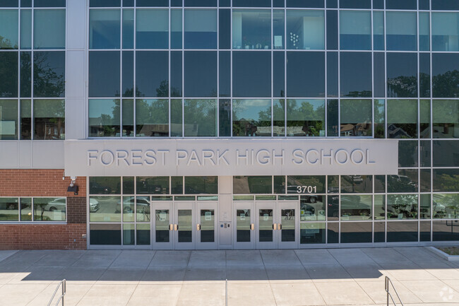 Parents appreciate the supportive community at Forest Park Senior High School.