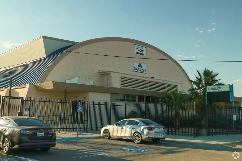 Trona High School provides education in the neighborhood 
San Bernardino