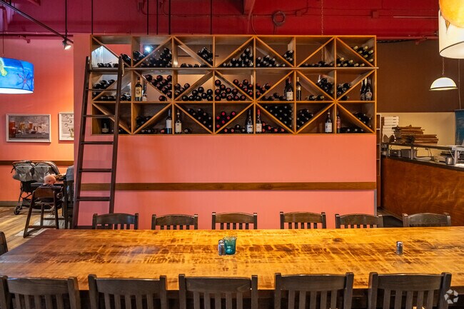 Pomegranate Bistro in Southeast Redmond, and enjoy delicious food and a glass of wine.