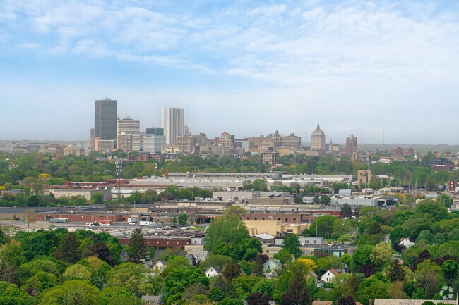 Browncroft, located on the eastern edge of Rochester, NY has a population of around 6500.