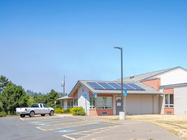 The office of Taft Elementary in Lincoln City, Oregon.